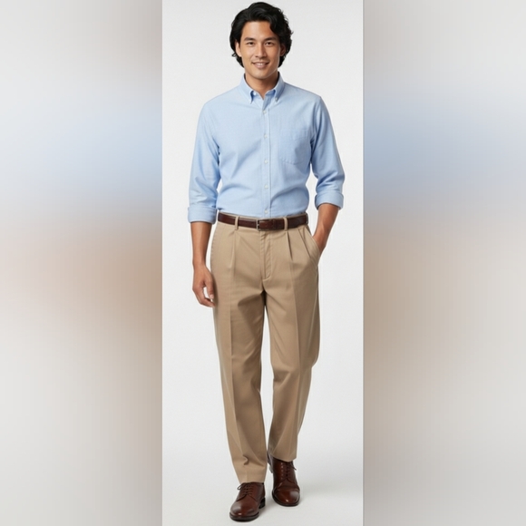 Dockers Other - NWT Dockers 36x29 Men's Pleated Relax Fit Khaki Pants